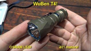 WuBen T4 Flashlight Kit Review!