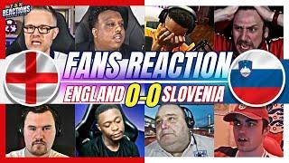 ENGLAND FANS BORED  REACTION TO ENGLAND 0-0 SLOVENIA | EURO 2024