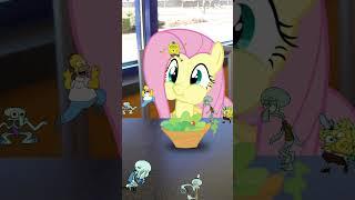 Fluttershy eating salad#fluttershy #mlp