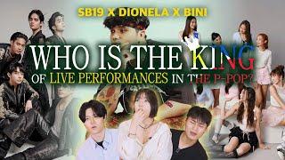 Who is the best live singer from the Philippines according to Koreans? | SB19 VS DIONELA VS BINI 