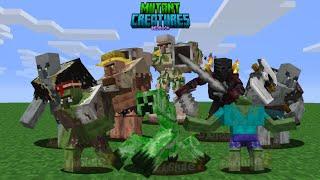 Mutant Creatures Bedrock Addon | Minecraft [MCPE/MCBE] Addon