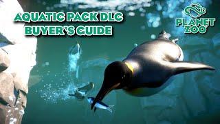  Planet Zoo Aquatic Pack DLC Showcase | EVERY ITEM & ANIMAL INCLUDED