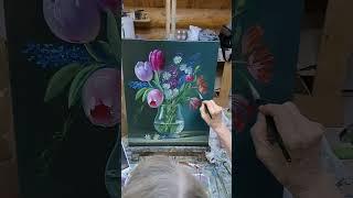 #art #painting #learntopaint #howtopaint #flowers