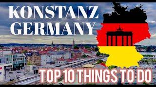 Konstanz Germany | top 10 facts | things to do | Lake Constance | city tour | 4K | drone