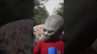 Dead Pan Alien Dads by docktok #dadjokes #funny #funnyanimation