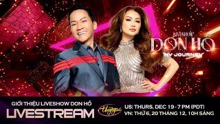 Livestream giới thiệu Live Show Don Hồ với Don Hồ & Lam Anh | DEC 19, 2024