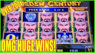 The Craziest Wilds Pays MASSIVE WIN on Golden Century Dragon Link Slot