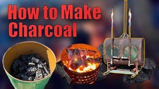 How to Make A Charcoal Retort Kiln