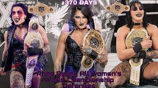 Rhea Ripley All Women's World Championship Title Defenses | 1st Reign