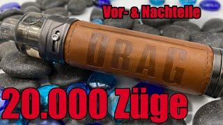 Voopoo Drag X | Über 20.000 Züge | Vor- und Nachteile