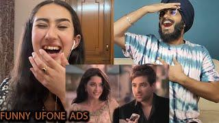 Indian Reaction to Top 10 best Ufone Pakistan Funny Ads | Teri Meharbaani  | Raula Pao