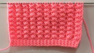 Very Pretty Knitting Stitch Pattern For Babies/Ladies Sweater