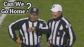 NFL Controversial & Horrible Calls of the 2023 Season Week 18