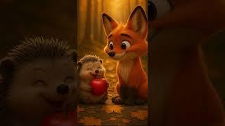 Ziggy the Fox Was Starving… But Chose Kindness  #animation #animalshorts #fox #cartoon #cute