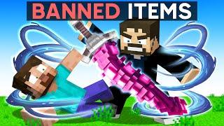 Using BANNED Items in Minecraft