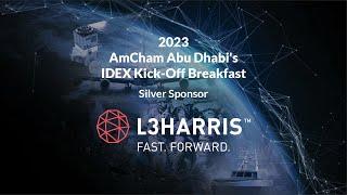 L3Harris Silver Sponsor of 2023 AmCham Abu Dhabi IDEX Kick-Off Breakfast