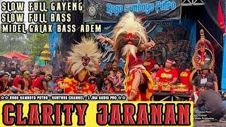 SLOW GAMELAN BUJANG GANONG FULL GAYENG CLARITY TERBARU ROGO SAMBOYO PUTRO L JHA AUDIO