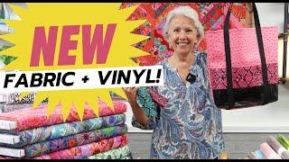 New Vinyl AND Fabric In-Stock NOW!