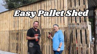 How To Build A Cheap Machinery Shed - Start to Finish in A Few Days