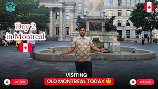 Visited Old Montreal Today - Day 2 in Canada  - Travel Vlog - Afzal Subhani