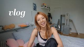 Living & Working in NYC | settling into an office routine, my first meet & greet! & visiting home