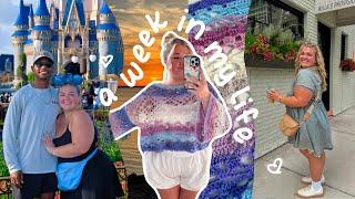 A WEEK IN MY LITTLE LIFE  *crochetting my 1st sweater, baking cookies, going to Disney, & more*