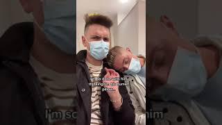 Leaving My Boyfriend At The Airport ️ Funny Video #shorts #prank  #funnycouple #comedy