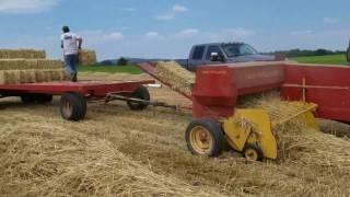 Making more small bales with the New Holland baler