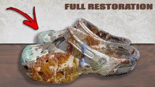 Cleaning The World's Dirtiest Crocs - Full Restoration