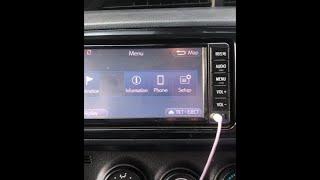 TOYOTA NSCD-W66 Radio English SD map Card to Change Language and Unlock