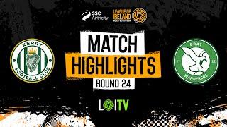 SSE Airtricity Men's First Division Round 24 | Kerry 3-3 Bray Wanderers | Highlights