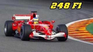 2006 Ferrari 248 F1 | First modern V8 F1 | Cranking, Revving & on track