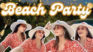 Beach Party ️🫶 || UNNATI PATEL॥KISHAN PATEL॥COUPLE VLOG