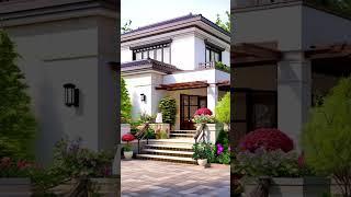 Ngôi Nhà Hiện Đại Đỉnh Cao Và Sân Vườn Tuyệt Vời. 621. #shorts #viral #home #design #trending