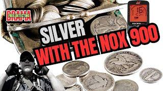 Equinox 900 Silver Coin Setup - Cherry Picking For Silver Coins!