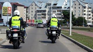 Nowe szybkie motocykle w Komendzie Miejskiej Policji w Ostrołęce