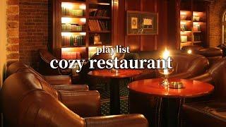 playlist to imagine yourself in a cute restaurant