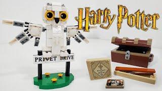 LEGO Harry Potter Review: Hedwig at 4 Privet Drive (2024 Set 76425) Stickers…