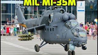 Mil Mi-35M Hind Helicopter Performance In Airshow