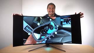 LG 45GR95QE - 45 Zoll Curved OLED Gaming Monitor mit 240Hz im Test