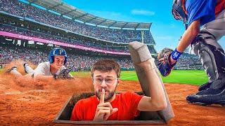 EXTREME HIDE AND SEEK IN MLB STADIUM!