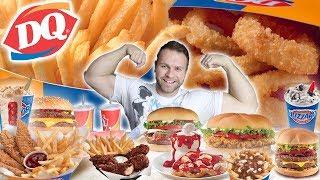 10,000 Calories of Dairy Queen | Cheat Day | Johnny The Food Junkie