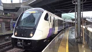 TfL Rail 345013 departing Paddington