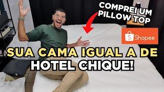 I BOUGHT THE PILLOW TOP FROM SHOPEE - HOTEL BED FOR A LITTLE BUDGET! I LOVED IT...