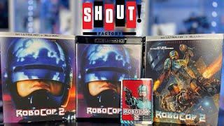Shout Factory Robocop 2 collectors edition 4K  unboxing