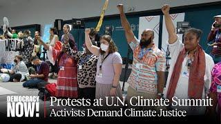 Live from COP29: Climate Justice Activists Demand Action as Trump's Return Looms Over U.N. Summit