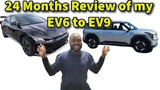 The EV6 to EV9 Transition  Is Upgrading Worth It ?A Review Based on 24Months Experience