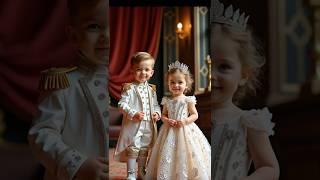 Super cute little babies wedding | #ytshorts #cutebaby #ai #wedding #cute #viralshorts #baby