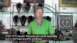 Native American Indian Turquoise Jewelry: How to Identify, Date, Price Squash Blossom Jewelry