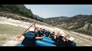 BEST RAFTING VIDEO .RIVER RAFTING VLOG 1/21 DAY #21daychallenge  @TharunSpeaks @NeerajPrajapatiYT